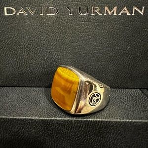 David Yurman Men’s Ring Size 8 Tigers Eye